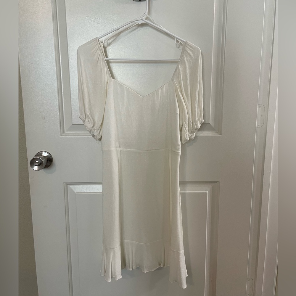 Altar’d State white mini dress